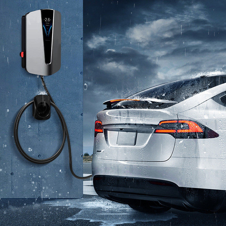 Amerikanischer Standardapp-Steuertyp- 1an der wand befestigtes Elektroauto-Ladegerät für Tesla BMW