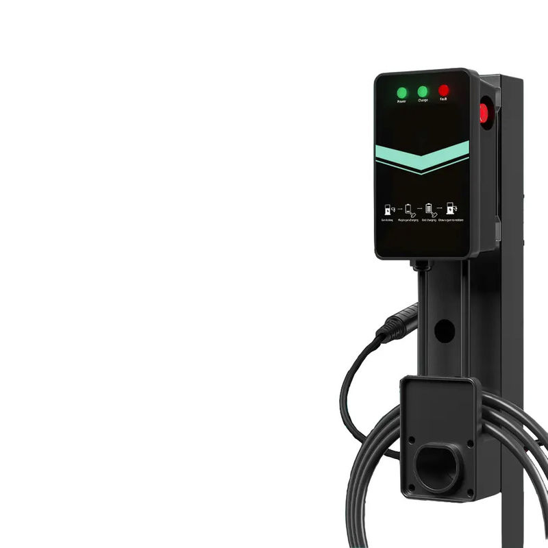 Europäischer Standard 7kw Type2 32A an der Wand befestigte EV Ladestation Wechselstroms für Haus