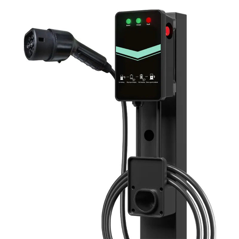 Europäischer Standard 7kw Type2 32A an der Wand befestigte EV Ladestation Wechselstroms für Haus