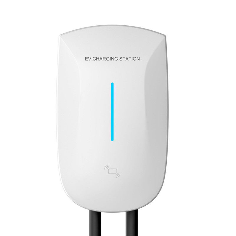 Wandmontierte 7kw Typ 2 EV-Ladegerät Europäische Standard App Control Schnellladung