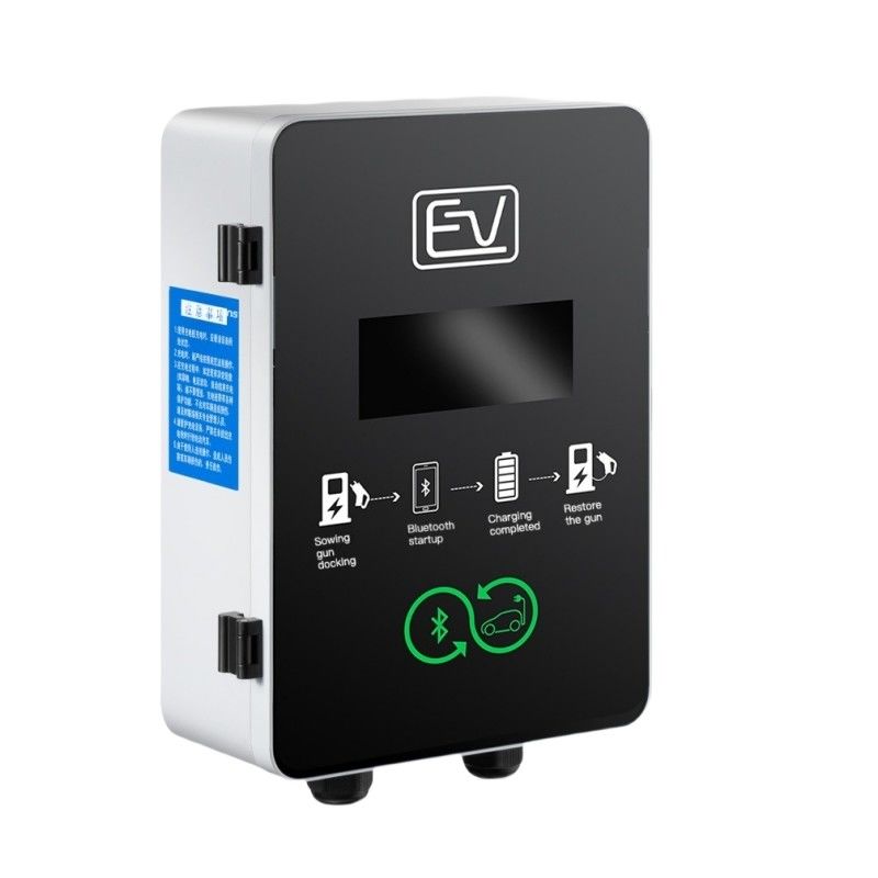 7kw 3 an der Wand befestigter EV Ladestation Typ 1 und Type2 des Phasen-schnellen elektrischen Kasten-
