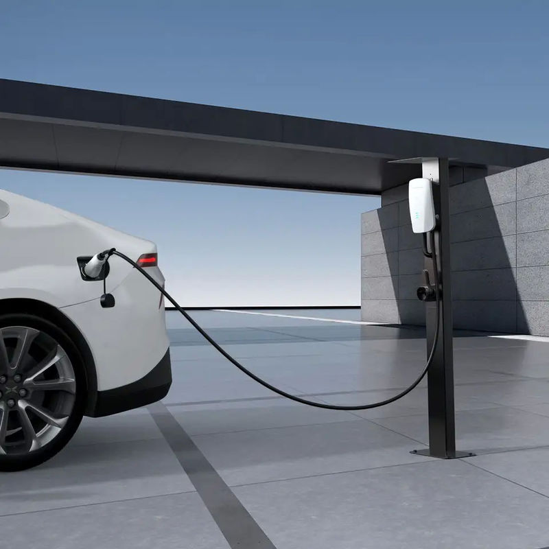 An der Wand befestigte EV Ladestation des amerikanisches Standard-240V RFID Karten-Steuerfür Haus