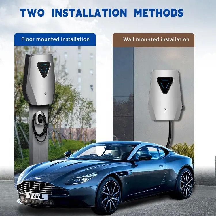 Smart Home Schnellladung 1 Phase Wand EV-Ladegerät Typ 2 Überspannungsschutz