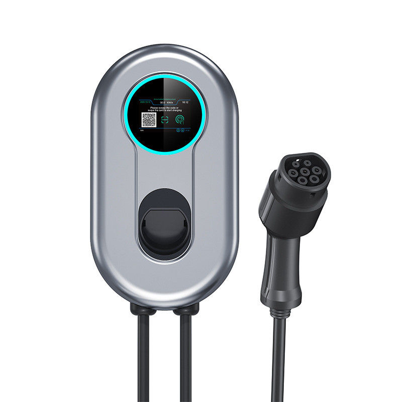 Touch Button 7,4m Kabel Typ 1 Elektroauto-Ladegerät Wandmontage