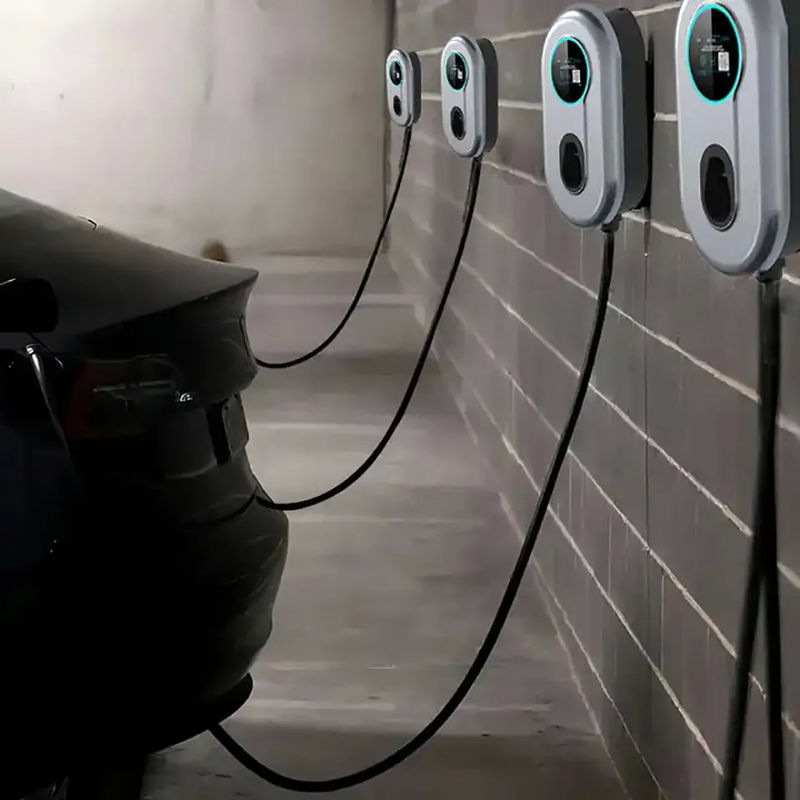 3 Phasen 400v Typ 2 Wechselstrom-EV-Ladegerät Wifi-Ladegerät