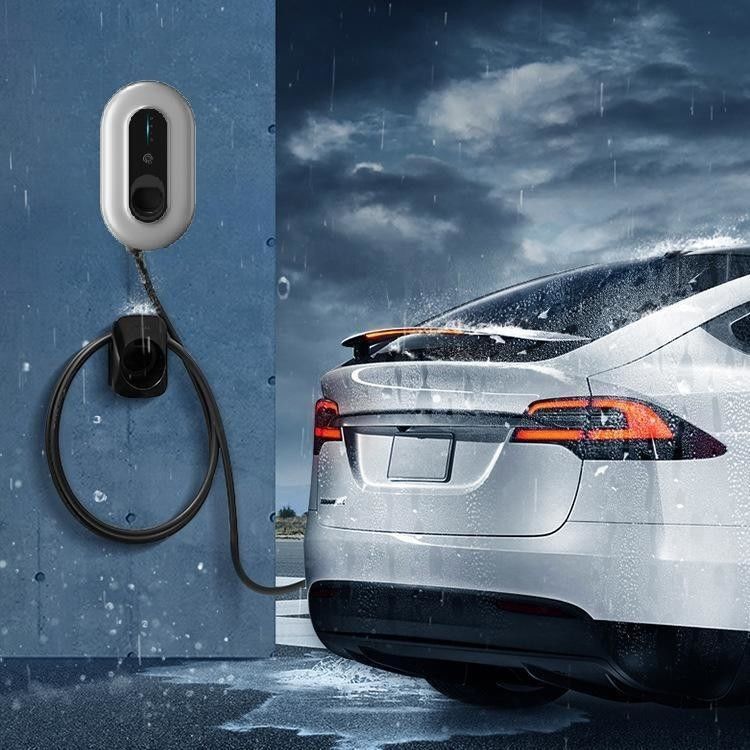 7kw 11kw 22kw 3-Phasen-LCD-Bildschirm Typ 2 EV-Ladegerät über Temperaturschutz