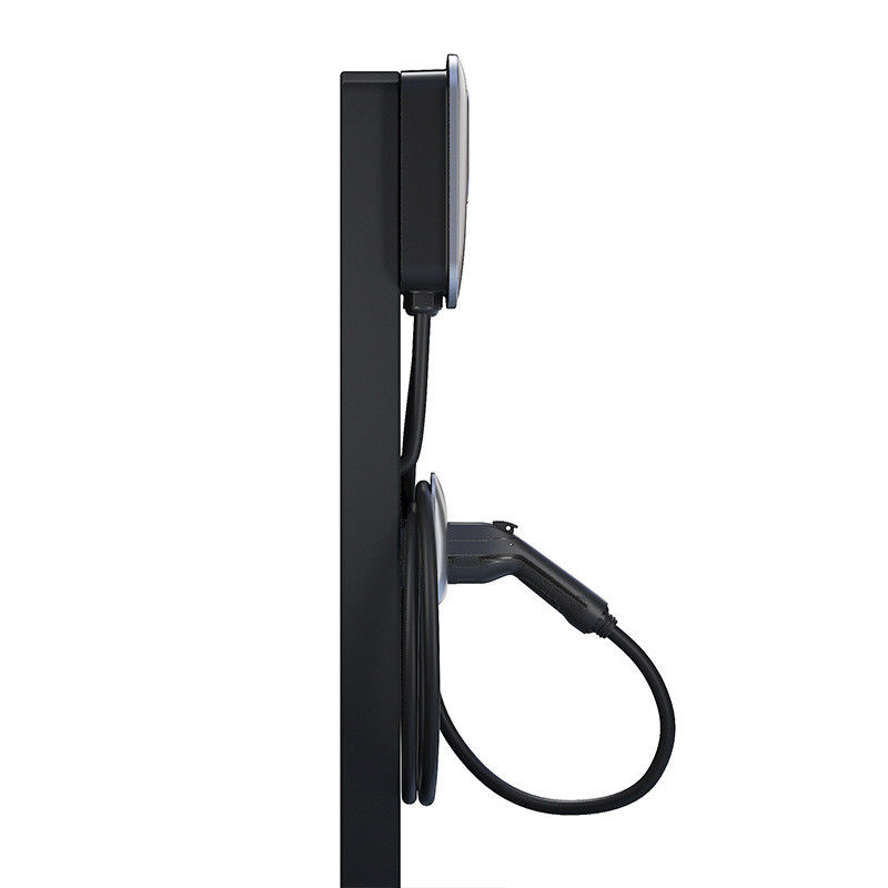 7.4 Meter Kabelsäule Montiert 11kw Home Typ 1 EV-Ladegerät mit RFID-Karte