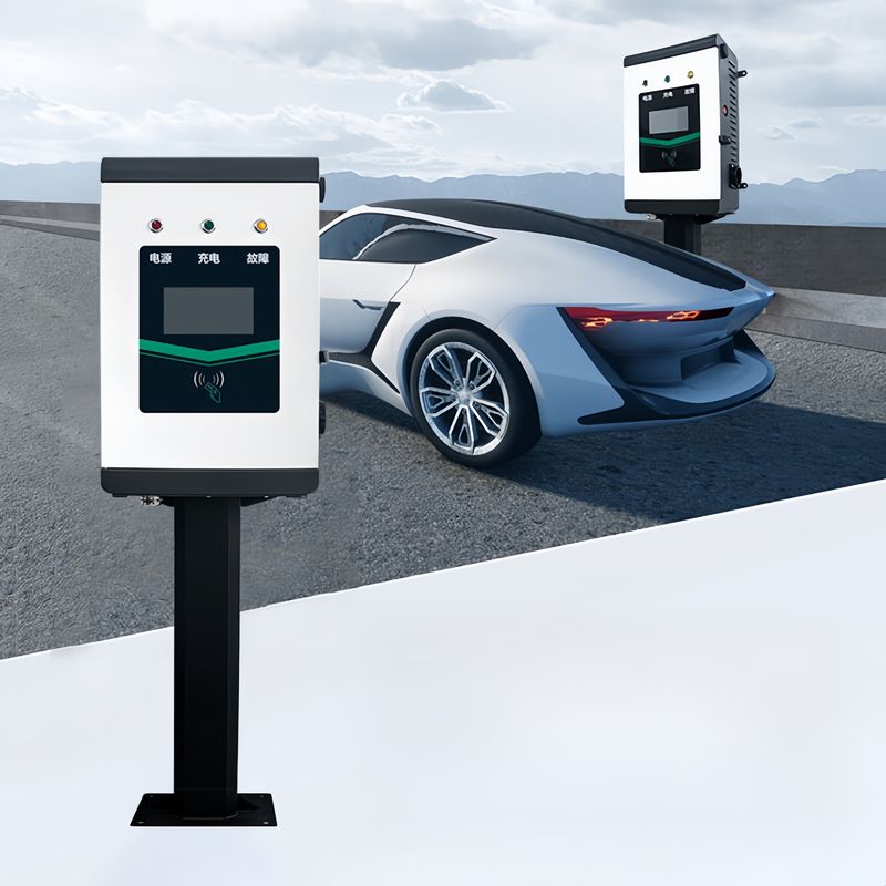 GB/T Wandmontierte 40kw Einzelgeschütze EV Gleichstromladestation für den Heimgebrauch